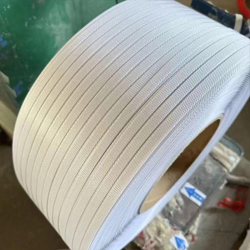 Durable 12mm White PP Strapping Band for Secure Packaging Solutions